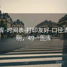 49图库-时间表-打印友好-口径清晰透明，49一图库