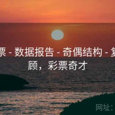 49彩票 - 数据报告 - 奇偶结构 - 复盘回顾，彩票奇才